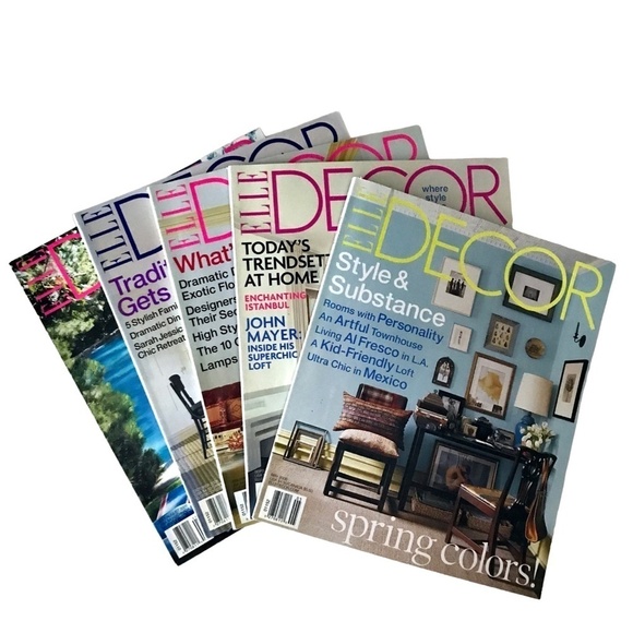 Elle DECOR Magazine 5 Issues Home Design - Picture 1 of 13
